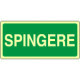 Cartello fotoluminescente spingere