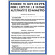 Cartello NORME USO SEGHE ALTERN. E A NASTRO