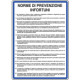 Cartello NORME PREVENZ. INFORTUNI