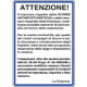 Cartello NORME il mancato rispetto delle norme