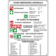 Cartello Piano Emergenza Aziendale EN ISO 7010