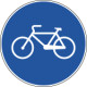 Cartello NF 90 PISTA CICLABILE