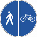 Disco rifrangente HI NF92a PISTA CICLABILE