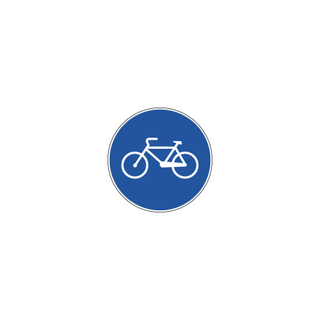 Cartello HI NF 90 PISTA CICLABILE