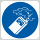 Cartello obbligo utilizzo rilevatore di gas simbolo EN ISO 7010 M048