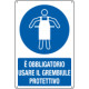 Cartello usare grembiule protettivo EN ISO 7010