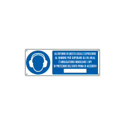 Et. aut. "all'int. di questo locale. . " EN ISO 7010