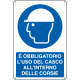 Cartello obbligo e'obbligo l'uso del casco EN ISO 7010