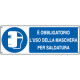 Etichetta adesiva obbligo uso maschera EN ISO 7010