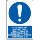 Cartello obbligo costruzione progettata per livel. . EN ISO 7010