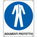 Etichetta adesiva obbligo Indumenti protettivi EN ISO 7010