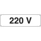 Cartello ausiliare 220 Volt