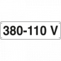 Cartello ausiliare 380-110 V