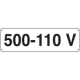 Cartello ausiliare 500-110 V