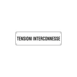 Cartello ausiliare tensioni interconnesse