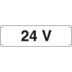 Cartello ausiliare 24 Volt