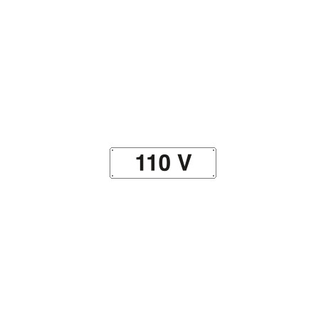 Cartello ausiliare 110 V