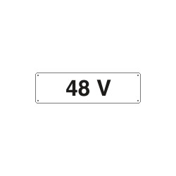 Cartello ausiliare 48 V