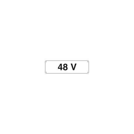 Cartello ausiliare 48 V