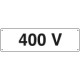 Cartello ausiliare 400 V