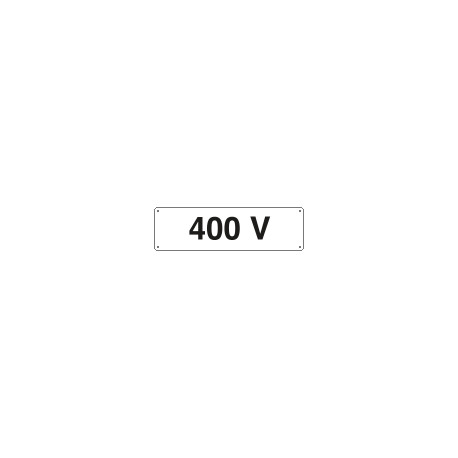 Cartello ausiliare 400 V