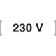 Cartello ausiliare 230 V
