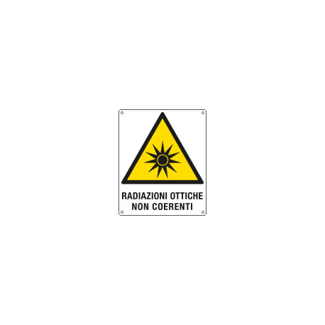 Cart. per. "radiazioni ottiche non coerent