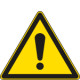 Cartello pericolo generico EN ISO 7010