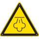 Cartello pericolo vapore caldo EN ISO 7010