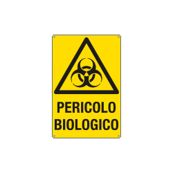Cartello pericolo biologico EN ISO 7010