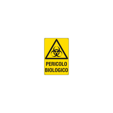 Cartello pericolo biologico EN ISO 7010