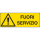 Etichetta adesiva fuori servizio EN ISO 7010