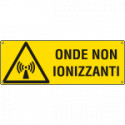 Cartello pericolo onde non ionizzanti EN ISO 7010