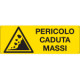 Cartello pericolo caduta massi EN ISO 7010
