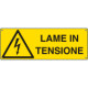 Etichetta adesiva lame in tensione EN ISO 7010