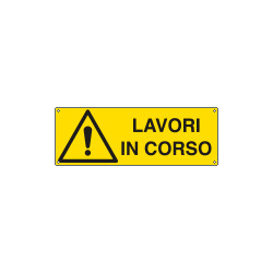 Cartello pericolo lavori in corso EN ISO 7010
