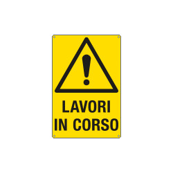Cartello lavori in corso EN ISO 7010