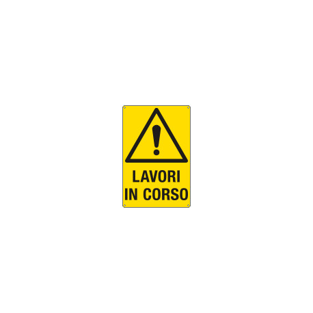 Cartello lavori in corso EN ISO 7010