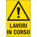 Cartello lavori in corso EN ISO 7010