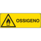 Cartello pericolo ossigeno EN ISO 7010