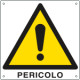 Cartello pericolo generico EN ISO 7010