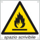 Etichetta autoadesiva pericolo solo simbolo EN ISO 7010