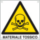 Cartello pericolo materiale tossico EN ISO 7010
