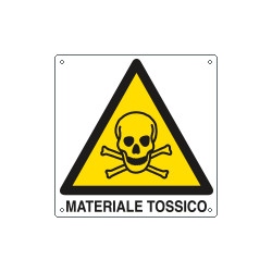 Cartello pericolo materiale tossico EN ISO 7010