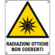 Cartello pericolo radiazioni ottiche non coerenti EN ISO 7010