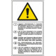 Cartello Leggere attentamente il manuale prima di . . . EN ISO 7010