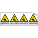 Foglio 4 etichette Carichi Sospesi EN ISO 7010