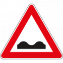 Triangolo rifrangente NF 1 STRADA DEFORMATA