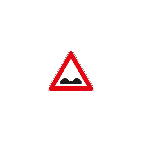 Triangolo rifrangente NF 1 STRADA DEFORMATA