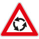 Triangolo rifrangente NF 27 ROTATORIA
